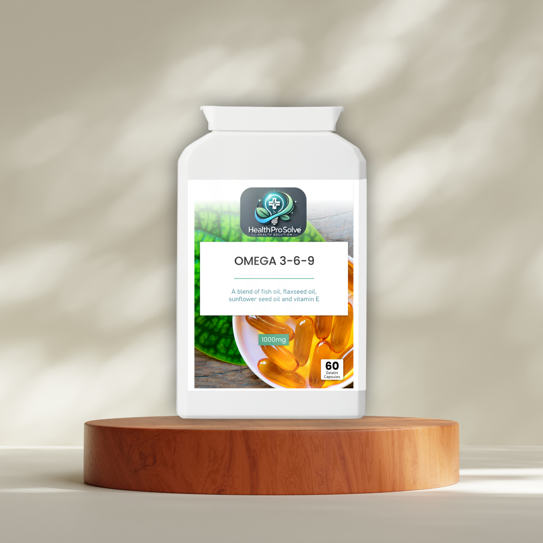 Omega 3-6-9 "Fuel Your Brain, Heart, and Skin—All in One!"