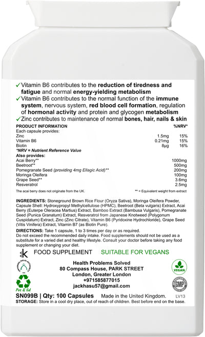 ANTIOXIDANT BOOSTER. " Nature's Armor for a Healthier You!"