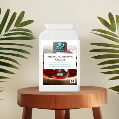 Antarctic Genuine Krill Oil. Pure Krill Oil has 47 times the power of omega-3 fish oil and 34 times the power of CoQ10.